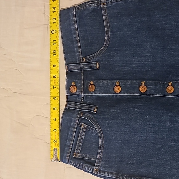Madewell Button Up Denim Skirt size 28 - Picture 3 of 7